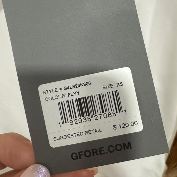 G/FORE Womens Quarter Zip Polo W/Contrast Trim - Picture 8 of 9